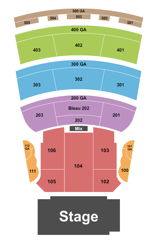 BleauLive Theater At Fontainebleau Dogstar Seating Chart